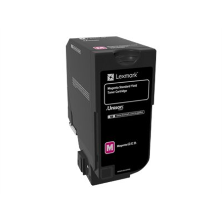 Lexmark CS720 Magenta Standard Yield Toner Cartridge | Lexmark Cartridge | Magenta