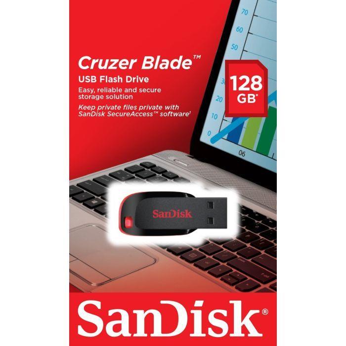 MEMORY DRIVE FLASH USB2 128GB/SDCZ50-128G-B35 SANDISK