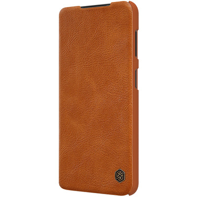 Nillkin Qin leather holster case for Samsung Galaxy A13 5G brown