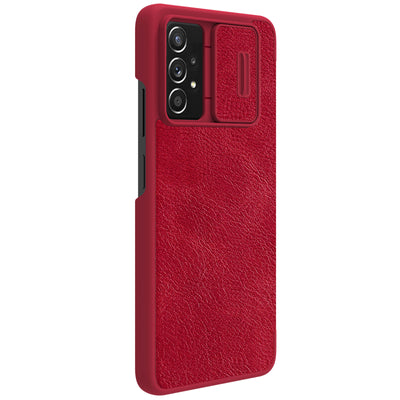 Nillkin Qin leather holster case for Samsung Galaxy A73 red