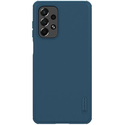 Nillkin Super Frosted Shield Pro durable case cover for Samsung Galaxy A73 blue
