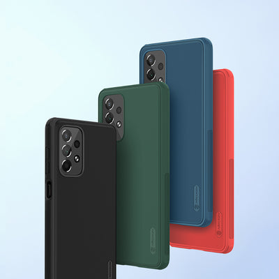Nillkin Super Frosted Shield Pro durable case cover for Samsung Galaxy A73 red