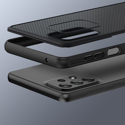 Nillkin Super Frosted Shield Pro durable case cover for Samsung Galaxy A73 green