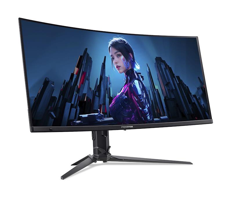 LCD Monitor ACER 34 " 3440 x 1440 pixels UltraWide Quad HD Native aspect ratio 21:9 QD-OLED Curved UM.CXXEE.501