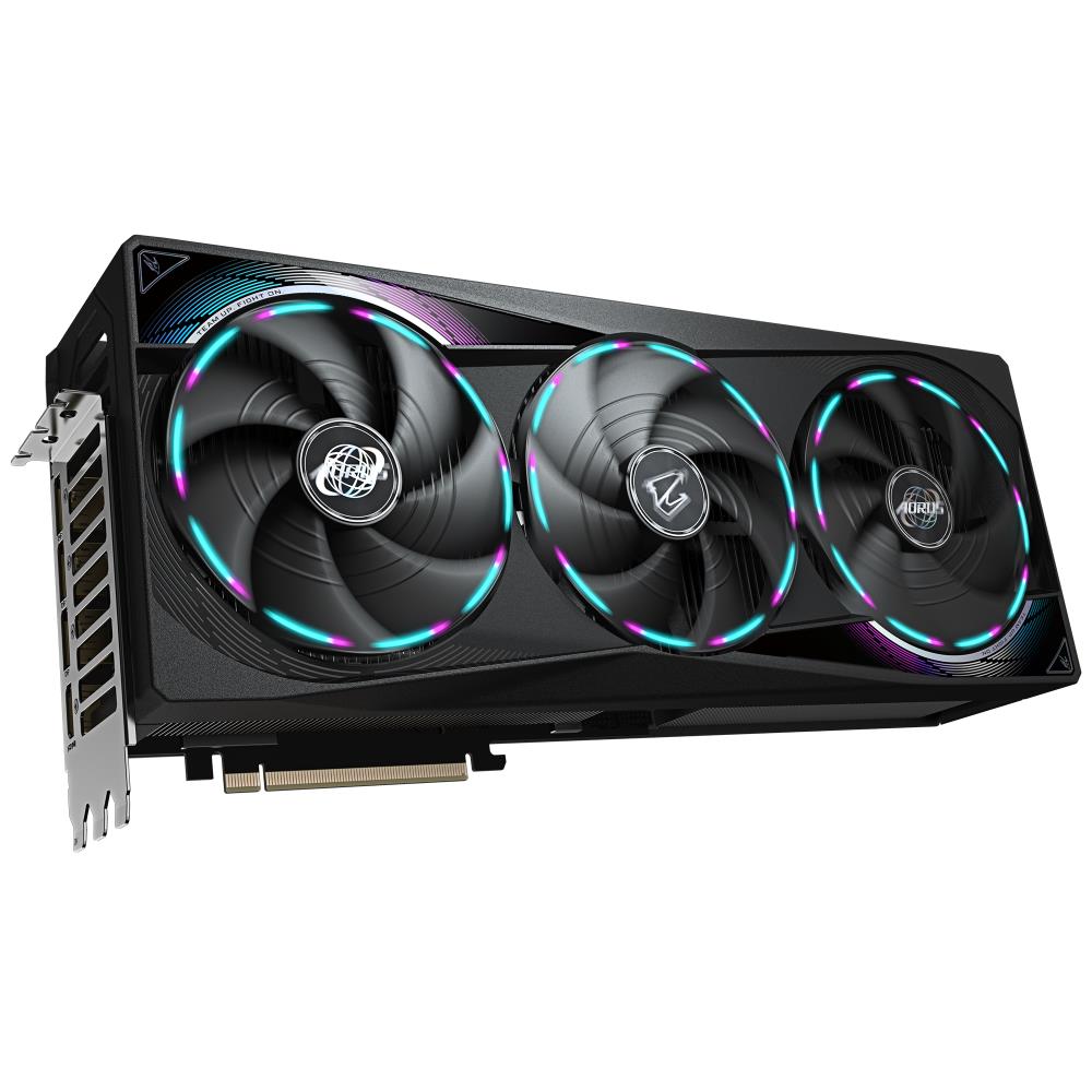 Graphics Card GIGABYTE NVIDIA GeForce RTX 5080 16 GB GDDR7 256 bit PCIE 5.0 16x GPU 2617 MHz Dual Slot Fansink 1xHDMI 3xDisplayPort GV-N5080AORUSM-16GD1.0