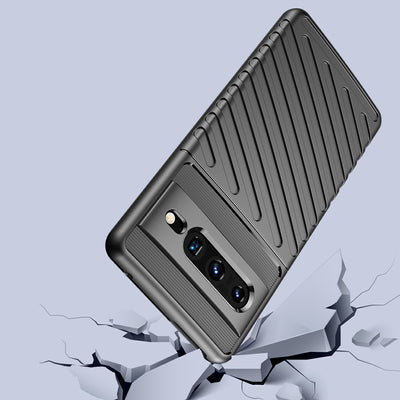 Thunder Case flexible armored cover for Google Pixel 7 Pro black — Hurtel