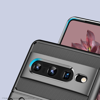 Thunder Case flexible armored cover for Google Pixel 7 Pro black — Hurtel