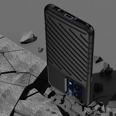 Thunder Case Flexible armored cover for Realme 9 Pro + (9 Pro Plus) black — Hurtel