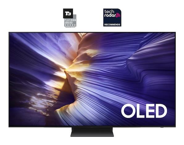 TV Set SAMSUNG 77 " 4K Ultra HD 3840 x 2160 pixels Flat 16:9 OLED QE77S90FAEXXH