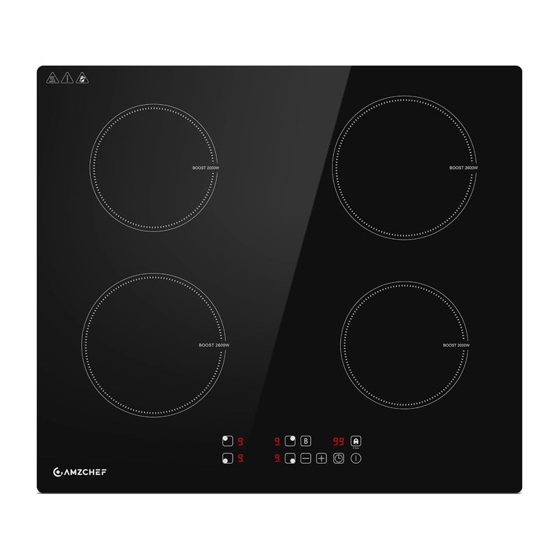 AMZCHEF CE-T-74IB4xyzf-CS 4-Zone Induction Cooktop - Image 1