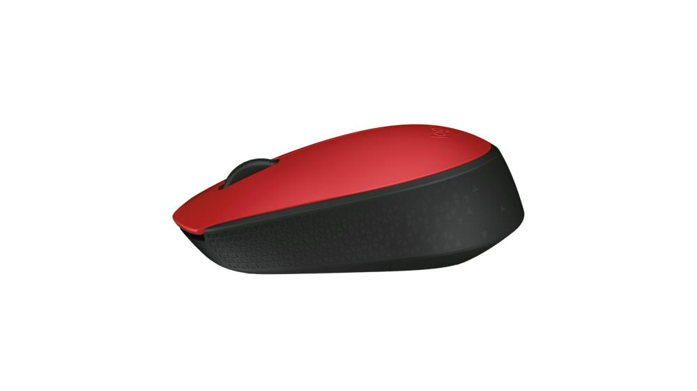 MOUSE USB OPTICAL WRL M171/RED 910-004641 LOGITECH