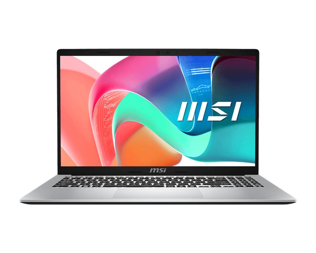 Notebook MSI Modern 15 F1MG CPU Core 7 150U 1800 MHz 15.6" 1920x1080 RAM 16GB DDR4 3200 MHz SSD 512GB Intel Graphics Integrated ENG Card Reader Micro SD Windows 11 Home Silver 1.7 kg MODERN15F1MG-643NL