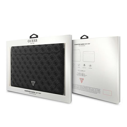 Guess 4G Uptown Triangle Logo case for 13-14" laptop - black