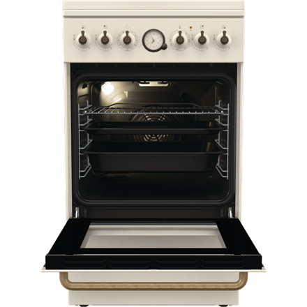 Gorenje Cooker | GKS5B70CLI | Hob type Gas | Oven type Electric | Sandy | Width 50 cm | Depth 59.4 cm | Energy efficienc
