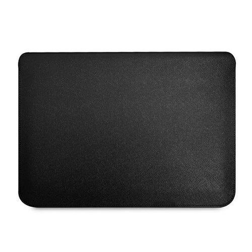 Guess Saffiano Triangle Logo case for a 14" laptop - black