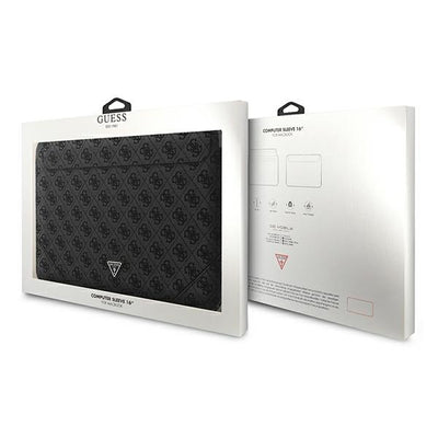 Guess 4G Uptown Triangle Logo case for 16" laptop - black