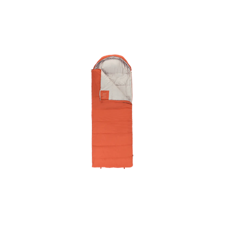 Outwell Campion Lux Orange | Sleeping Bag | 225 x 85 cm | -16 to 5 °C | Left Zipper