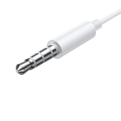 Baseus Encok H17 3.5mm minijack wired headphones white (NGCR020002)