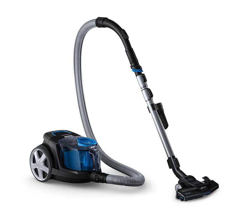 Vacuum Cleaner PHILIPS PowerPro Compact FC9331/09 Canister/Bagless 900 Watts Capacity 1.5 l Noise 76 dB Black Weight 4.5 kg FC9331/09