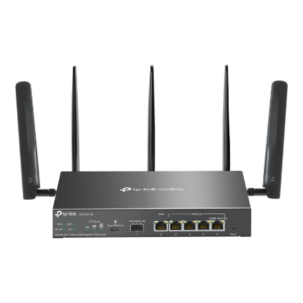 TP-LINK | Omada 4G+ Cat6 AX3000 Gigabit VPN Router | ER706W-4G | 802.1q | 10/100/1000 Mbit/s | Mesh Support Yes | MU-MiM