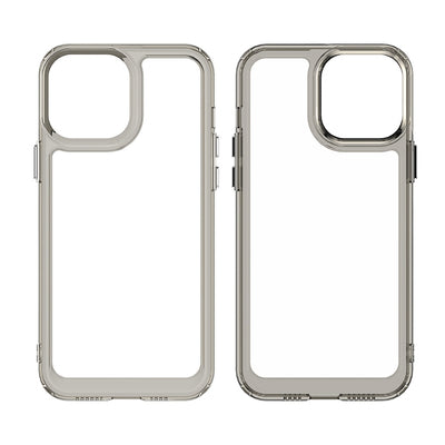 Outer Space Case Case for iPhone 12 Pro Max Hard Cover with Gel Frame Red — Hurtel