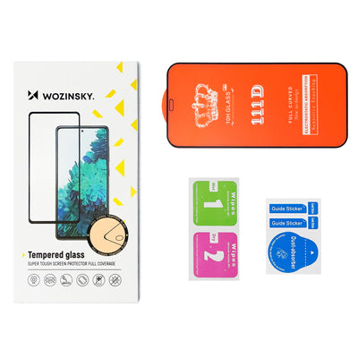 Wozinsky Full Glue Tempered Glass Motorola Moto G Stylus 2022 9H Full Screen Tempered Glass with Black Frame — Hurtel