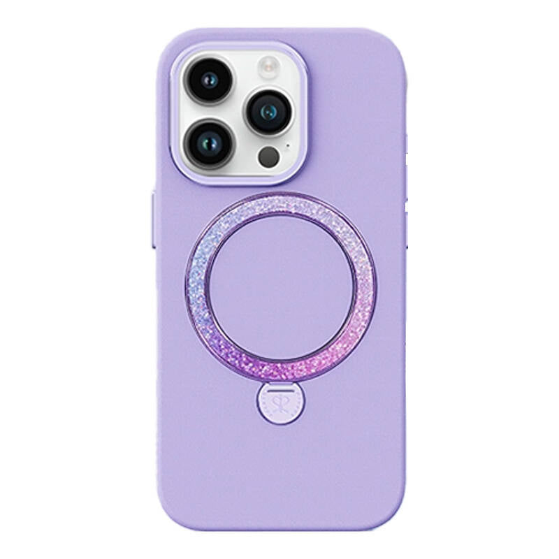 Phone case Joyroom Dancing Circle PN-15L2 Iphone 15 Pro (purple) without packaging - Image 1
