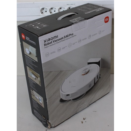 SALE OUT. Xiaomi Robot Vacuum S40 Pro EU | Xiaomi Robot Vacuum S40 Pro EU | Wet&Dry | 5200 mAh | Dust capacity 0.43 L | 