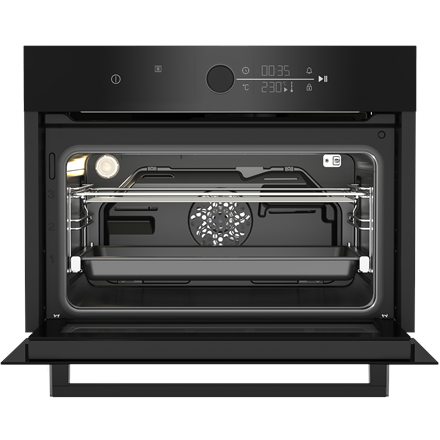 BEKO Oven | BBCM17400B | 48 L | Electric | Hydrolytic | Touch control | Steam function | Height 45.5 cm | Width 59.4 cm 