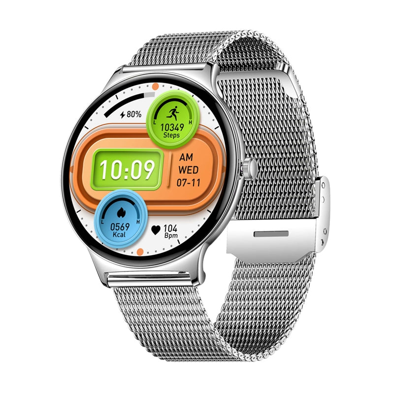 Colmi V89 Smartwatch (Silver Steel) - Image 1