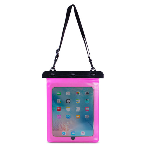 Waterproof PVC tablet case - pink — Hurtel