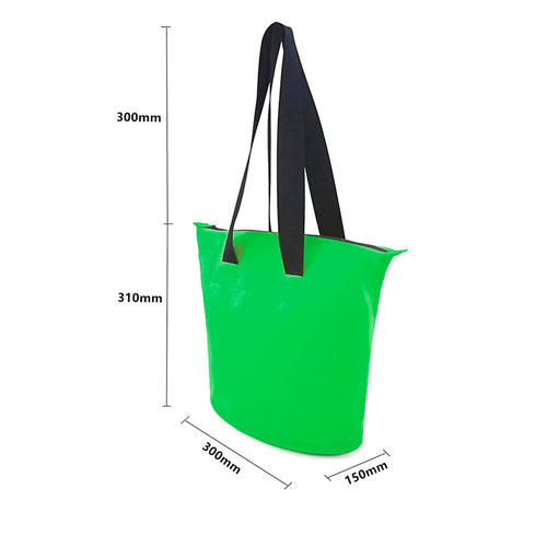 11L PVC waterproof bag - green — Hurtel