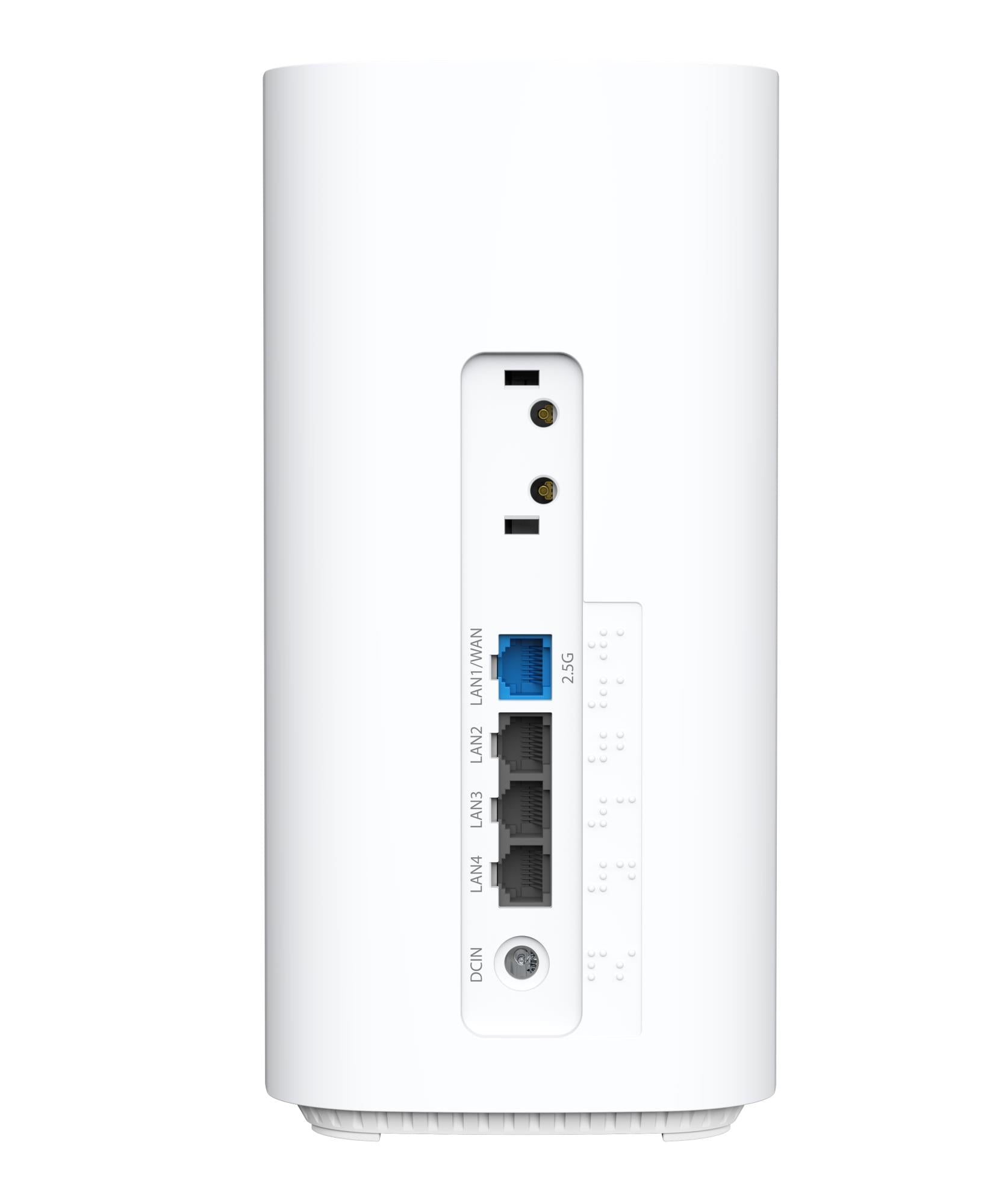 Wireless Router ASUS 4G-BE58 Wi-Fi 7 (802.11be) Data speed 3600 Mbit/s Ethernet WAN Yes SIM card slot Yes WAN connection type RJ-45 Ethernet LAN Yes 3xLAN ports RT-BE59