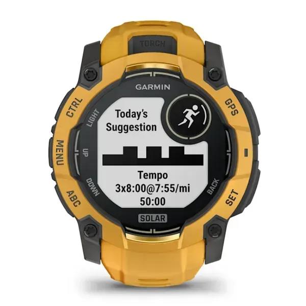 SMARTWATCH INSTINCT 3 SOLAR/SUNBURST 010-02935-02 GARMIN