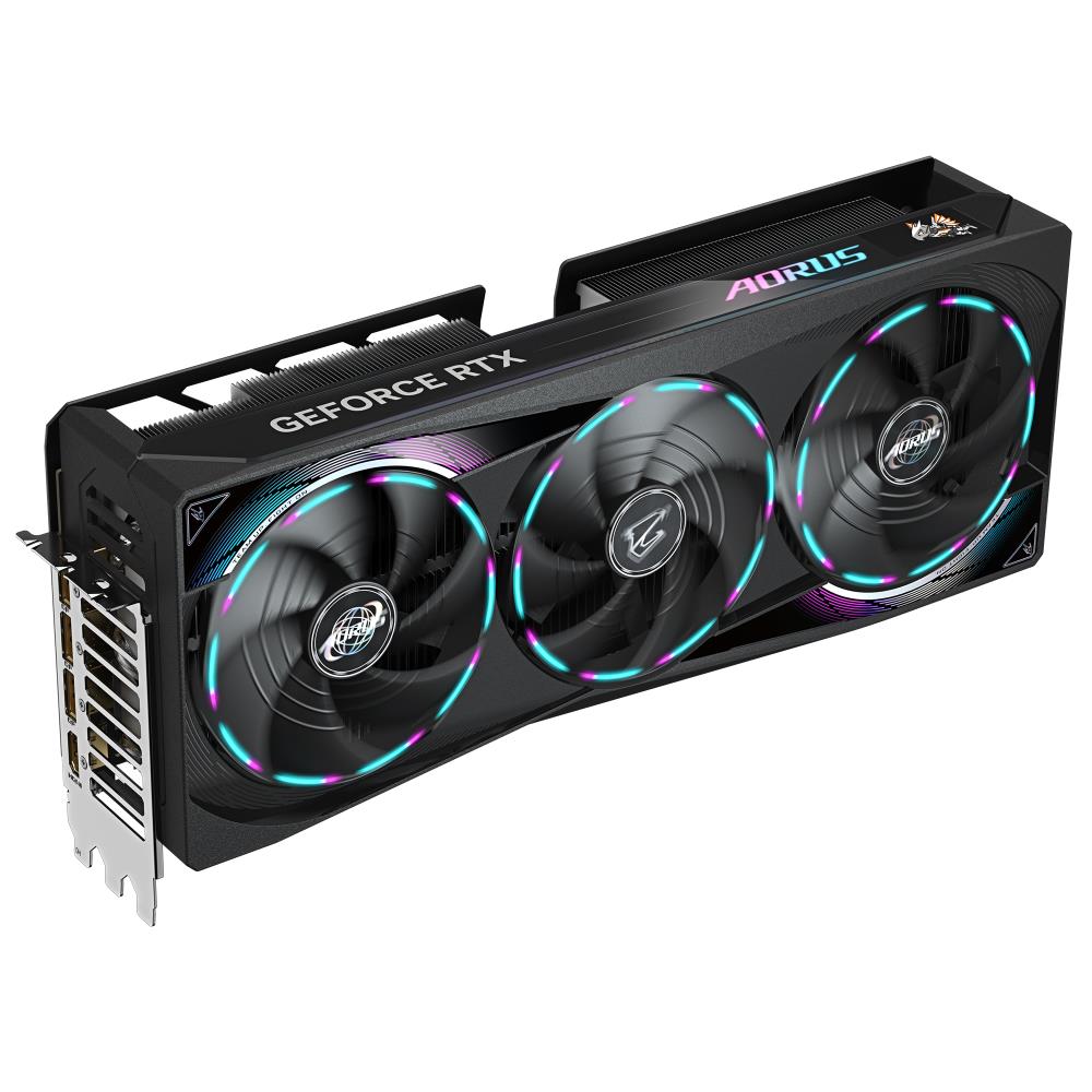 Graphics Card GIGABYTE NVIDIA GeForce RTX 5080 16 GB GDDR7 256 bit PCIE 5.0 16x GPU 2617 MHz Dual Slot Fansink 1xHDMI 3xDisplayPort GV-N5080AORUSM-16GD1.0