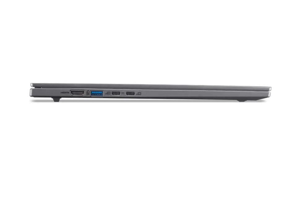 Notebook ACER Aspire Aspire 16 AI A16-11M-X9L6 CPU Qualcomm Snapdragon X X1-26-100 3000 MHz 16" 1920x1200 RAM 32GB LPDDR5x SSD 1TB Qualcomm Adreno GPU Integrated ENG Card Reader microSD Windows 11 Home Steel Grey 1.55 kg NX.JLNEL.002