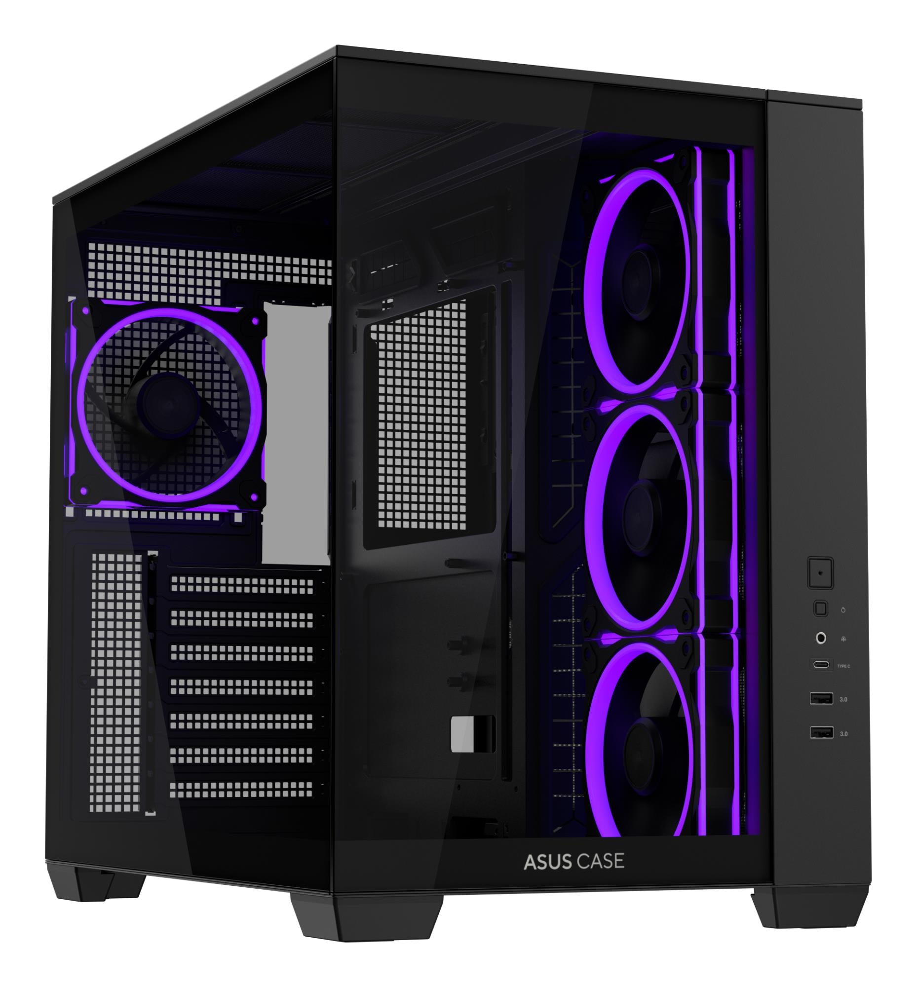 Case ASUS ATX/micro ATX/Mini-ITX Black PC A32PLUSTGARGBBLACK