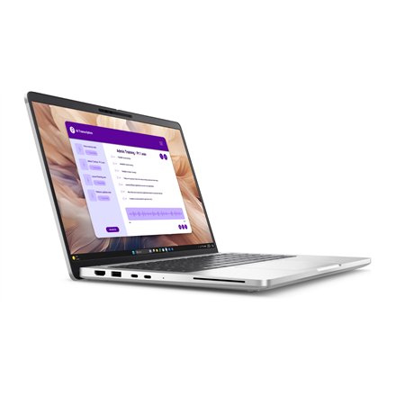 Dell Pro 14 Plus PB14250 | 14 " | FHD+ | Anti-glare | Intel Core Ultra 7 | 266V | 16 GB | LPDDR5x | Solid-state drive ca