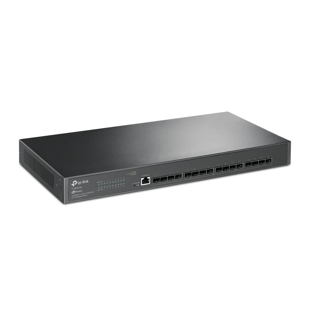 Switch TP-LINK Type L2 16x10GBASE-T/SFP+ Combo 1xRJ45 1 TL-SX3016F