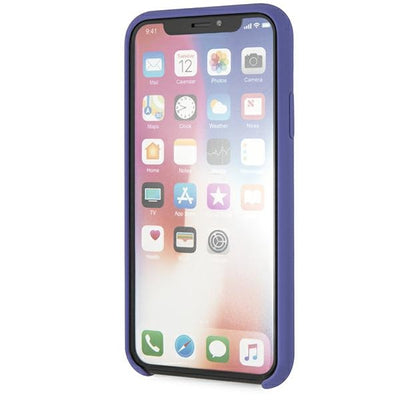 Karl Lagerfeld Silicone iPhone X/Xs Case - Purple