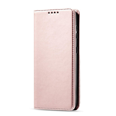 Magnet Card Case for Samsung Galaxy S22 + (S22 Plus) Pouch Wallet Card Holder Pink — Hurtel