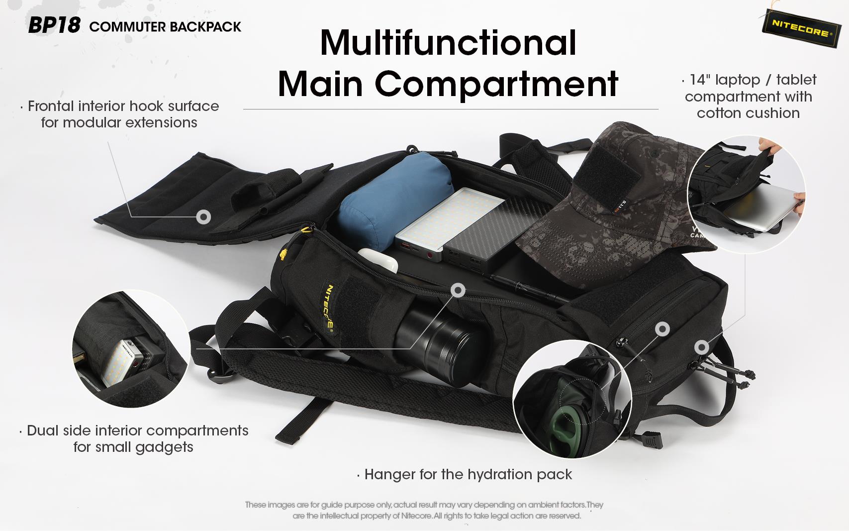 NB BACKPACK/BP18 NITECORE