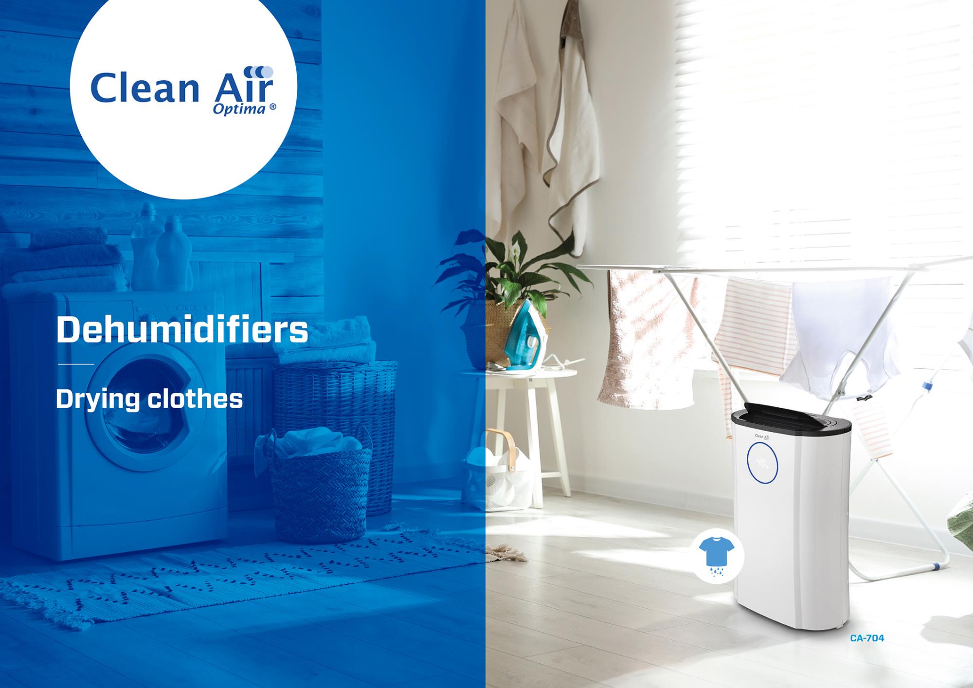 DEHUMIDIFIER & AIR PURIFIER/CA-704 CLEAN AIR OPTIMA