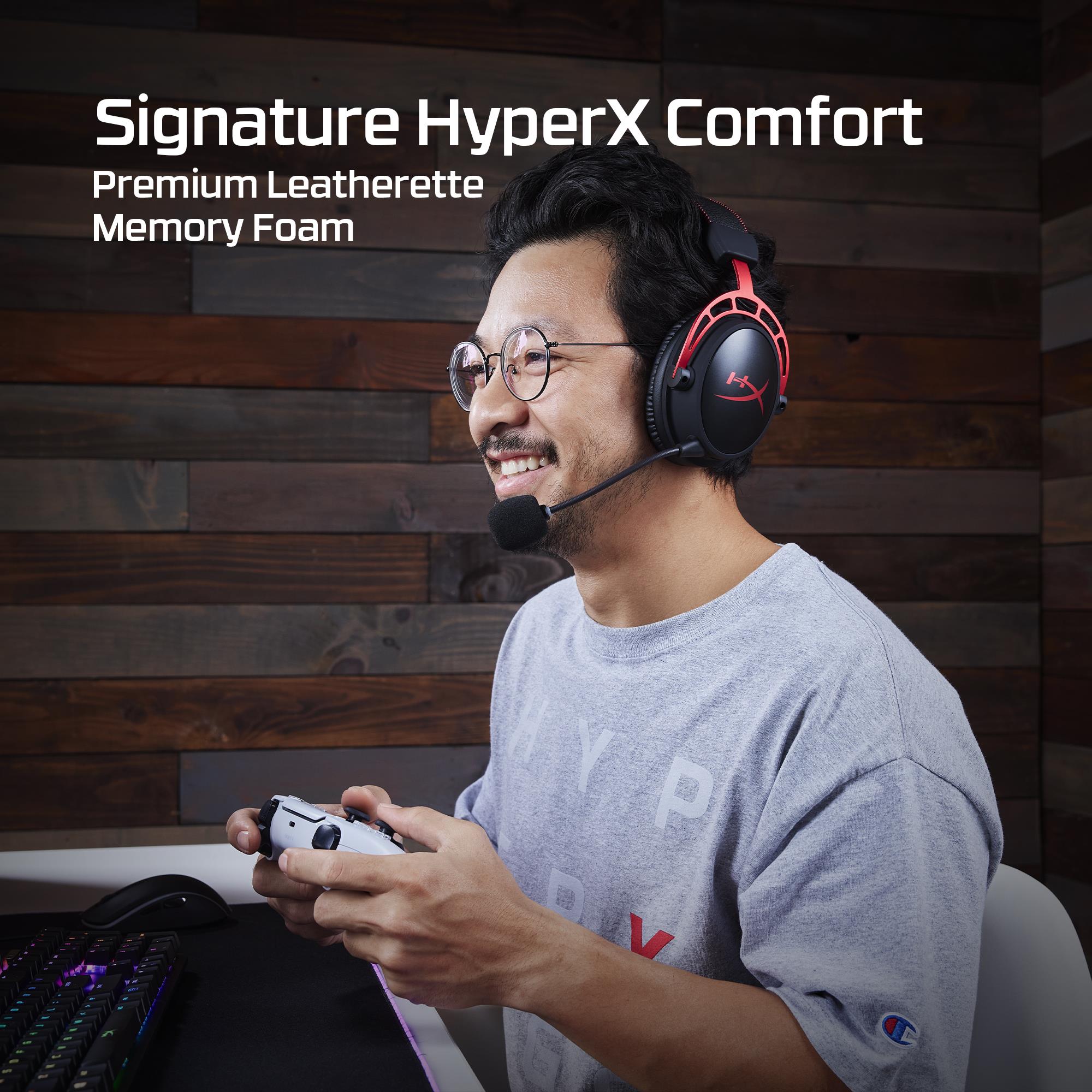 HEADSET HYPERX CLOUD ALPHA/RED HX-HSCA-RD/EM HYPERX