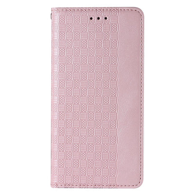 Magnet Strap Case Case for Samsung Galaxy S22 + (S22 Plus) Pouch Wallet + Mini Lanyard Pendant Pink — Hurtel