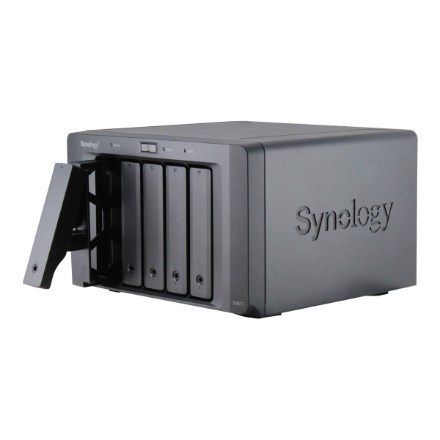 Synology | Tower NAS Expansion Unit | DX517 | up to 5 HDD/SSD Hot-Swap (drives not included) | Internal AC 100-240V Univ