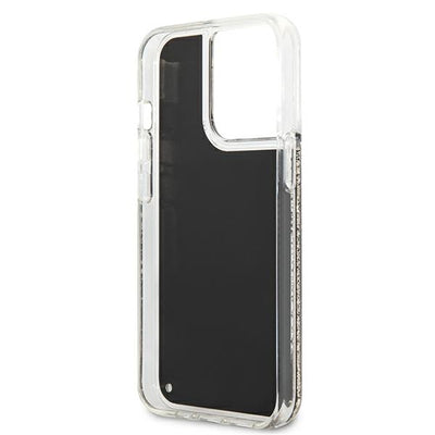 Karl Lagerfeld Liquid Glitter Gatsby Case for iPhone 13 Pro / iPhone 13 - Black