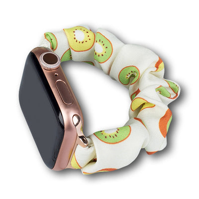Fabric band for Apple Watch 38 / 40 / 41 mm strap bracelet rubber band - kiwi — Hurtel