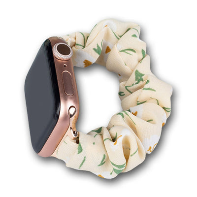 Fabric Apple Watch Band 42/44/45mm Strap Bracelet Elastic Band - Yellow — Hurtel