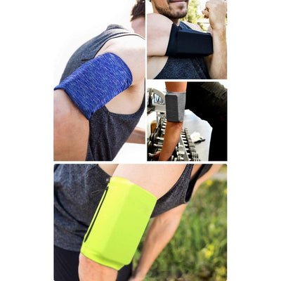 Running armband phone armband S blue — Hurtel